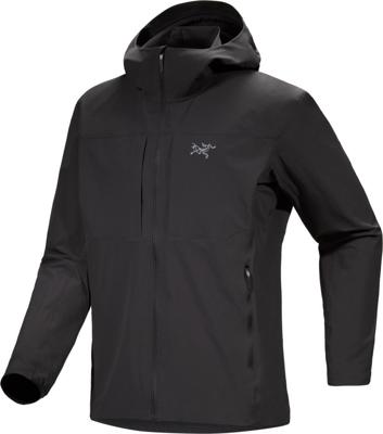 Arc&apos;teryx Gamma Lightweight Hoody Softshell Jas Heren Black S