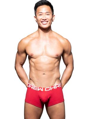 Andrew Christian - Boxer - Flashlift /w Show-it - RED, Maat:L