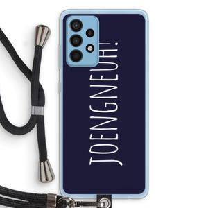 Joengneuh!: Samsung Galaxy A52 Transparant Hoesje met koord