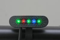 DAYTONA controlelamp unit "alpha" indicator light unit alpha black