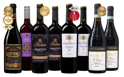 Wijnpakket Italië Rood