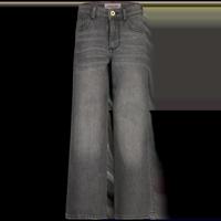 Vingino winter jeansbroek meisjes - zwart - Carlice - extra wide leg fit