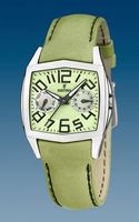 Festina horlogeband F16263-5 Leder Groen + groen stiksel