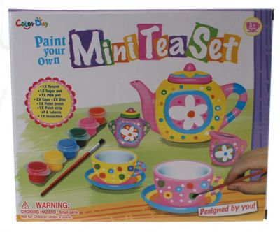 Jonotoys schilderset theeservies 9-delig