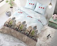 Sleeptime - Amsterdam Grachten Dekbedovertrek Katoen - Multi | OP=OP! - 240 x 220 Sleeptime - Amsterdam Grachten Dekbedovertrek Katoen - Multi | OP=OP! - 240 x 220