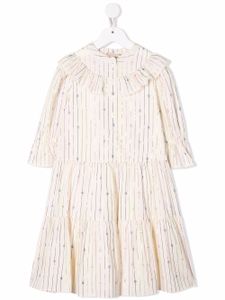 Gucci Kids robe à volants - Tons neutres