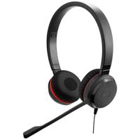 Jabra Evolve 30 II MS stereo On Ear headset Telefoon Kabel Stereo Zwart Noise Cancelling Microfoon uitschakelbaar (mute) - thumbnail