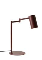 Tafellamp Bilbao, burgundy
