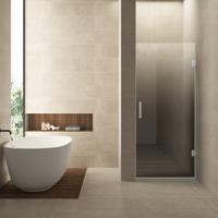 Glas Voor Nisdeur Links Wiesbaden Less 90x200 cm 8 mm Nano Spiegelrook- naar Helder Glas