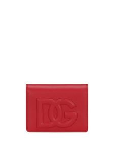 Dolce & Gabbana portefeuille à logo DG - Rouge