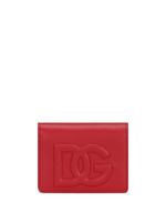 Dolce & Gabbana portefeuille à logo DG - Rouge - thumbnail