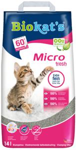 Biokat's Micro Fresh kattenbakvulling 2 x 14 liter