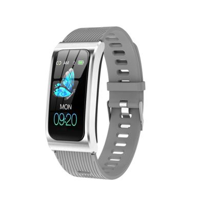 AK12 1 14 inch IPS kleurenscherm Smart Watch IP68 waterdicht siliconen horlogeband ondersteuning oproep herinnering/hartslag bewaking/bloeddruk moni