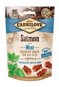 CARNILOVE Salmon with Mint droogvoer voor kat 50 g Volwassen Zalm
