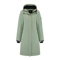 Travelin&apos; Women - softshell jacket - Groen - Maat M