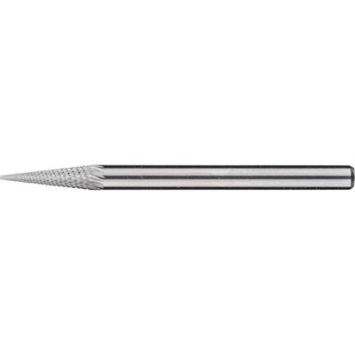 PFERD TOOLS 21214173 Freesstift Hardmetaal Spitse kegel Lengte 41 mm Afmeting, Ø 3 mm Werklengte 11 mm Schachtdiameter 3 mm 1 stuks