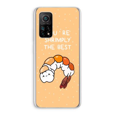 You're Shrimply The Best: Xiaomi Mi 10T 5G Transparant Hoesje