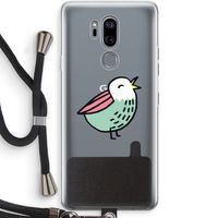 Birdy: LG G7 Thinq Transparant Hoesje met koord