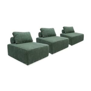 sweeek - Corduroy fauteuil, set van 3