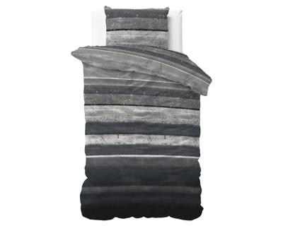 Sleeptime Flanel Marcus Grijs 140 x 200/220 cm