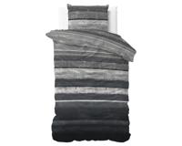 Sleeptime Flanel Marcus Grijs 140 x 200/220 cm
