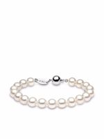 Yoko London bracelet Classic 8 mm en or blanc 18ct orné de perles d'eau douce - Argent