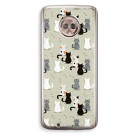 Katten: Motorola Moto G6 Transparant Hoesje