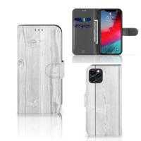 Apple iPhone 11 Pro | Book Style Case | White Wood