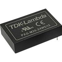 TDK PXG-M20-48WS24 DC/DC-converter 12 V/DC 12 V/DC 0.833 A 20 W Aantal uitgangen: 1 x Inhoud 1 stuk(s)