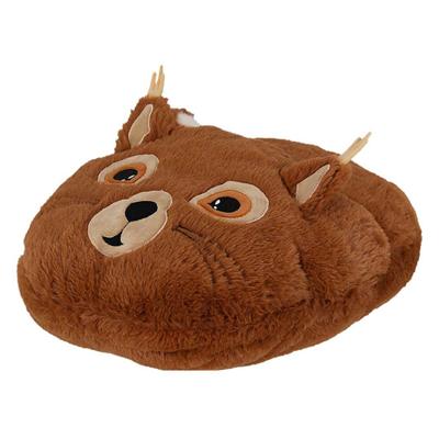 Apollo sloffen Eekhoorn - voetenwarmer - pantoffels - volwassenen - dierensloffen