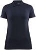 Craft 1910385 Adv Essence Seamless Polo Wmn - Navy - XS