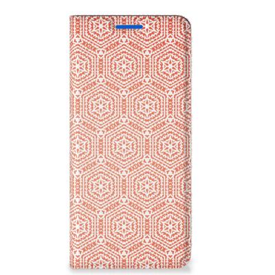 OPPO Reno6 5G | Hoesje met Magneet | Pattern Orange OPPO Reno6 5G | Hoesje met Magneet | Pattern Orange