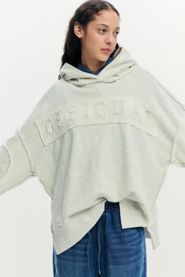 Oversized hoodie sweater - BLACK - L