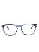 TOM FORD Eyewear lunettes de vue à monture ronde - Bleu - thumbnail