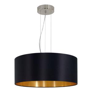 EGLO Maserlo hangende plafondverlichting Flexibele montage E27 Zwart, Goud, Nikkel