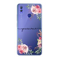 Rozen: Honor Note 10 Transparant Hoesje