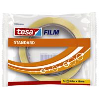 Plakband tesafilm standaard 66mx19mm transparant | 8 stuks