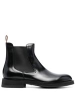 Santoni bottines chelsea en cuir - Noir