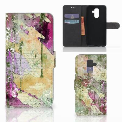 Hoesje Samsung Galaxy A6 Plus 2018 Letter Painting Hoesje Samsung Galaxy A6 Plus 2018 Letter Painting