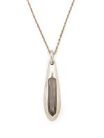 Parts of Four collier à pendentif Chrysalis en quartz - Argent