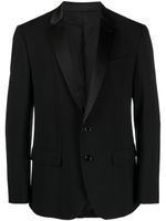 DONDUP blazer à simple boutonnage - Noir