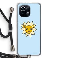 Kleine leeuw: Xiaomi Mi 11 Transparant Hoesje met koord Kleine leeuw: Xiaomi Mi 11 Transparant Hoesje met koord