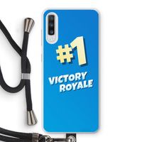 Victory Royale: Samsung Galaxy A70 Transparant Hoesje met koord