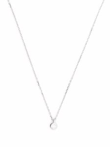 Courbet collier Origine en or blanc 18ct serti clos de diamants crées en laboratoire - Argent