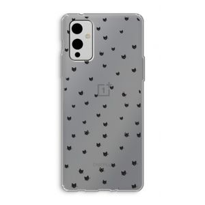 Kleine kattenkopjes: OnePlus 9 Transparant Hoesje