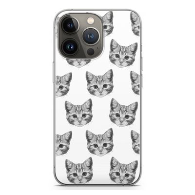 Kitten: iPhone 13 Pro Transparant Hoesje