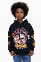 Mickey Mouse™ patchwork sweatshirt - BLACK - 11/12