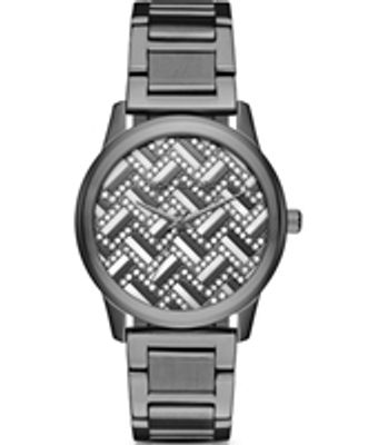 Horlogeband Michael Kors MK3593 Staal Antracietgrijs 20mm
