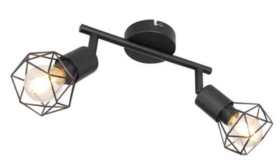 Globo PlafondlampXara I zwart - 54802S-2