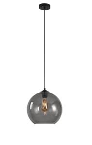 Artdelight PlafondlampMarino grijs glas Ø 30cm - PL MARINO-30 GR